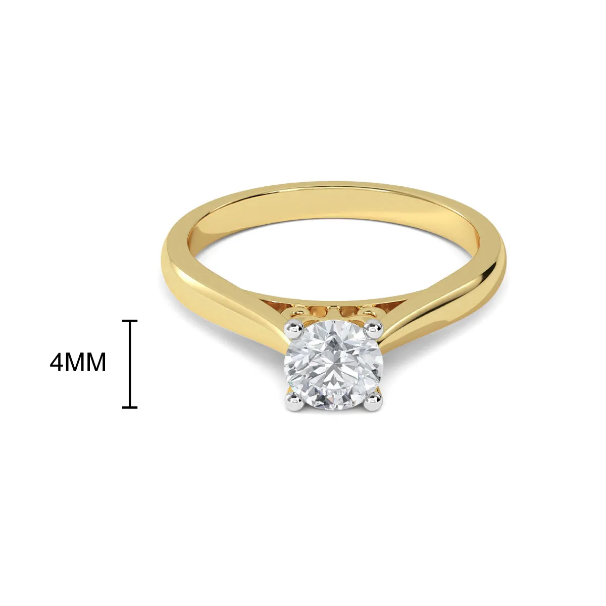 0.20 CT Rezan Solitaire Ring