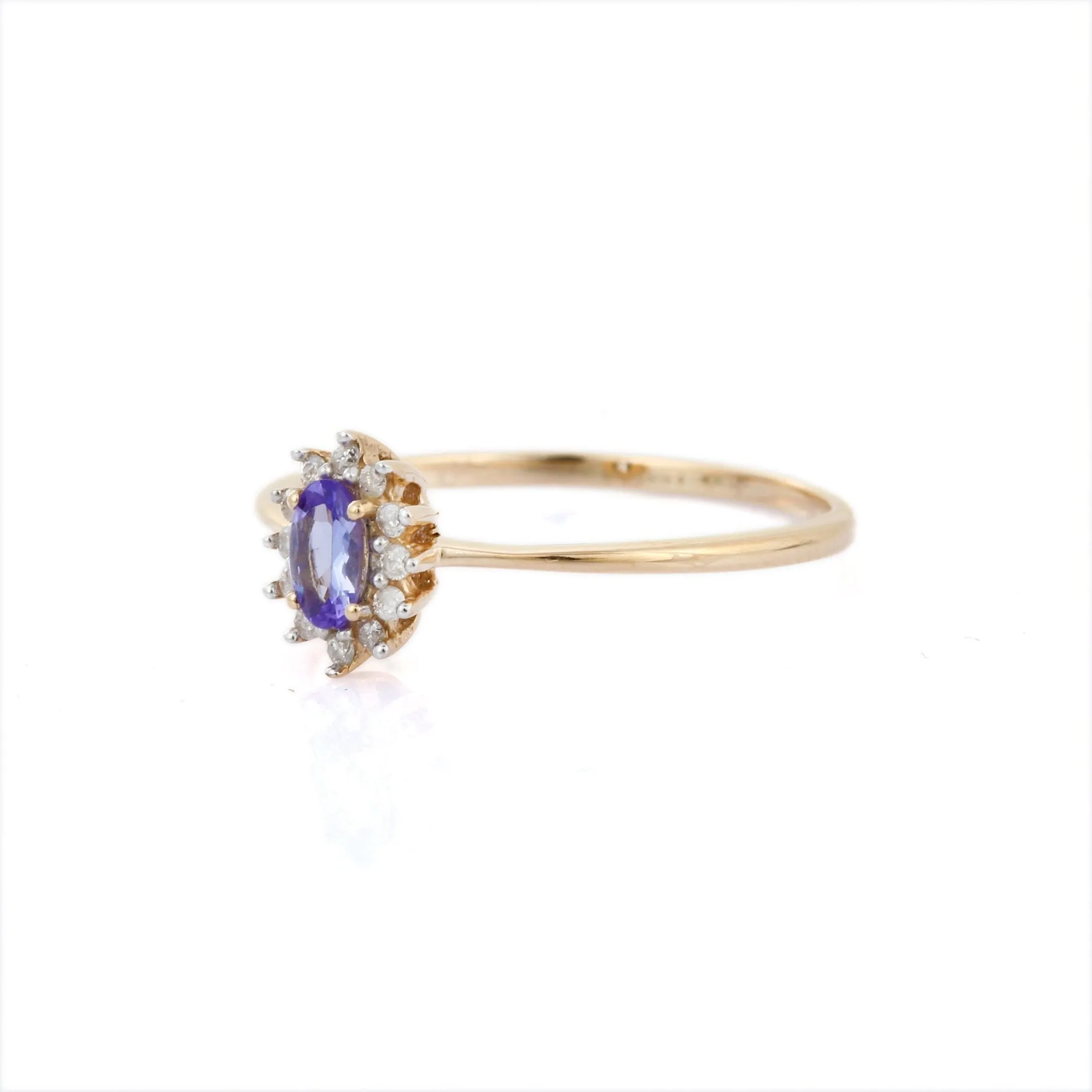 14K Stone Tanzanite Ring