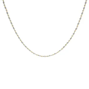 22K Gold Fancy Chain, Length 16inches