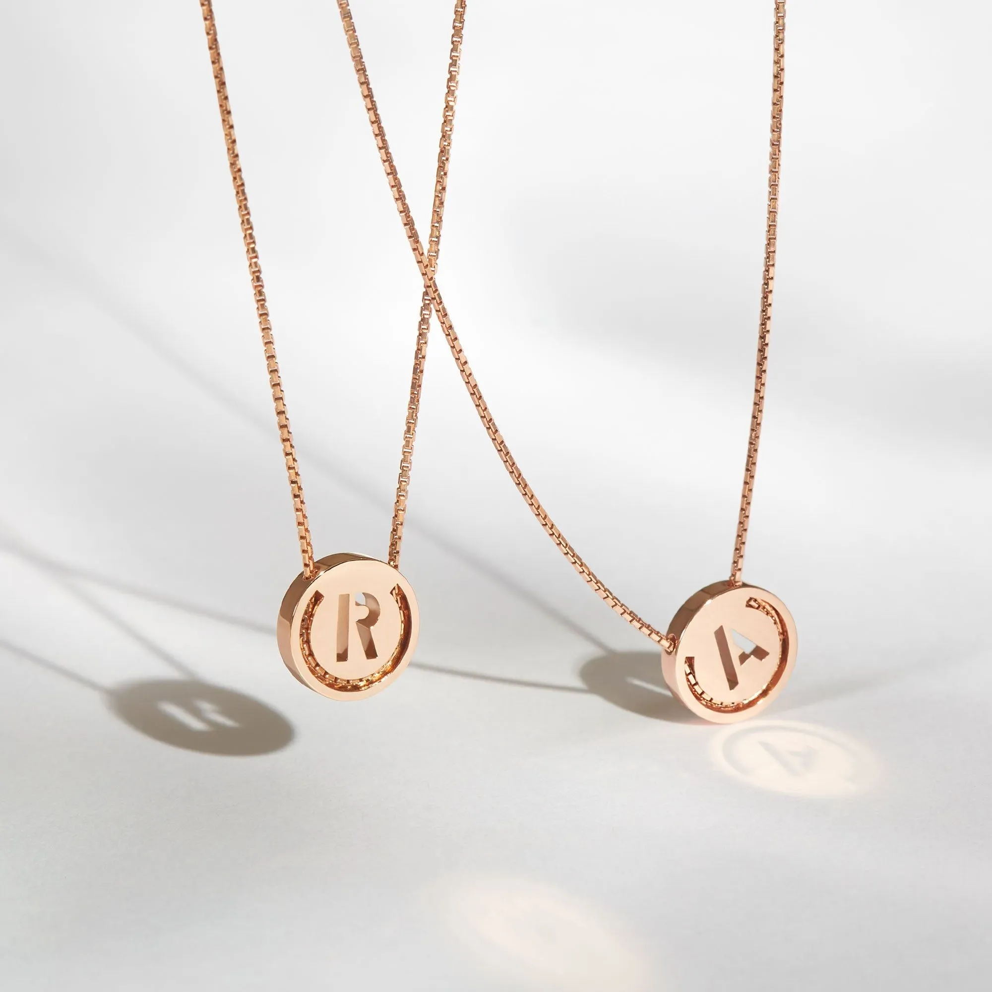 ABC's - B 18K Gold Plated Necklace