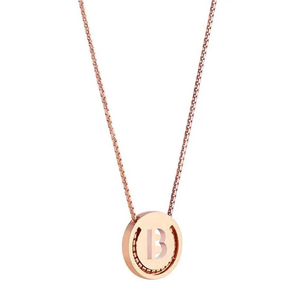 ABC's - B 18K Gold Plated Necklace