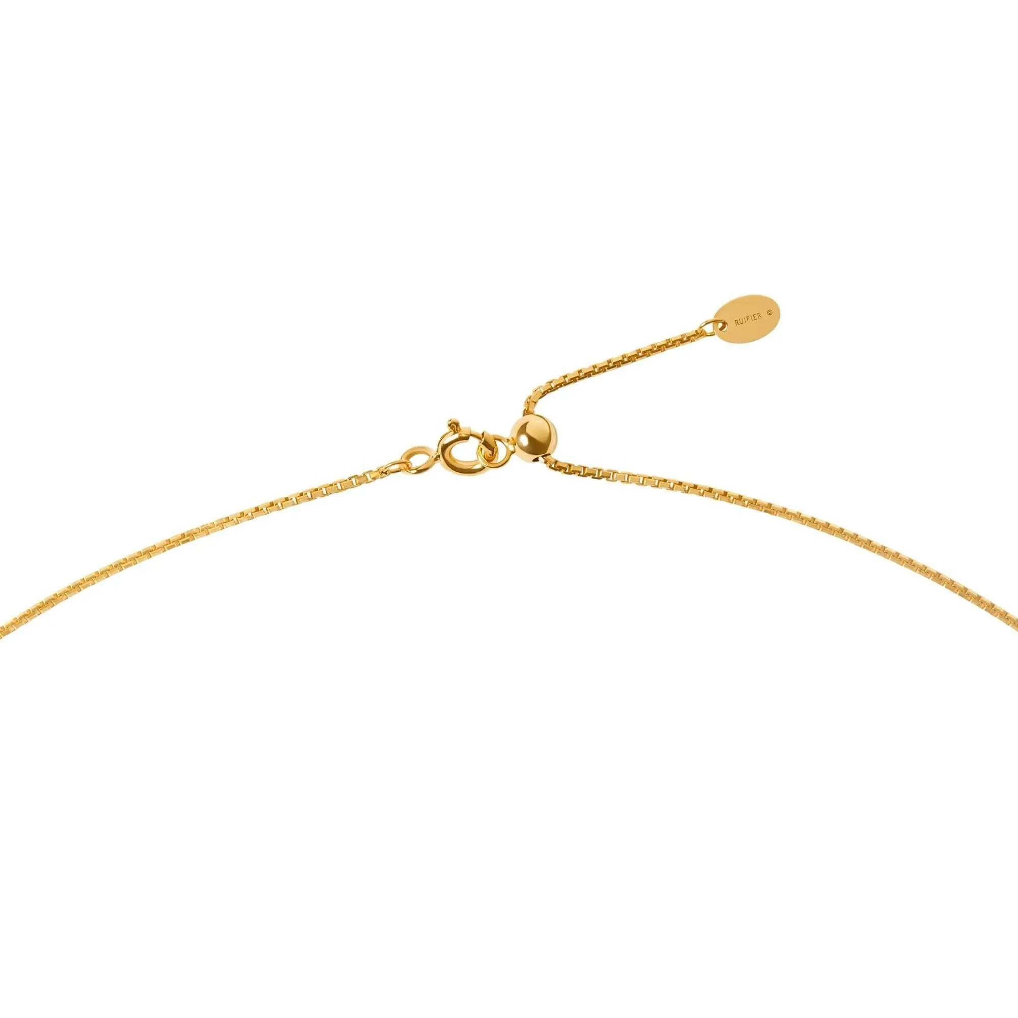 ABC's - B 18K Gold Plated Necklace