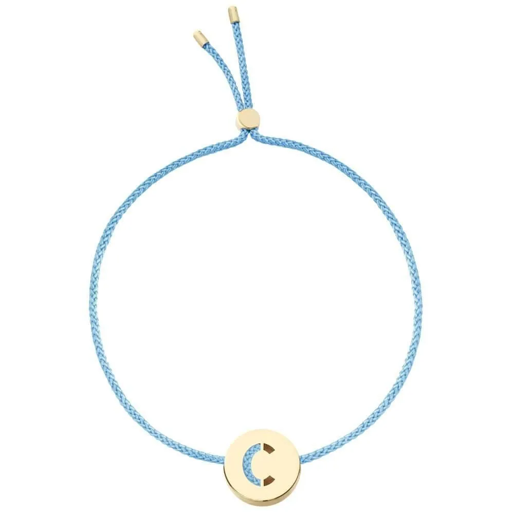 ABC's - C 18K Gold Plated Bracelet