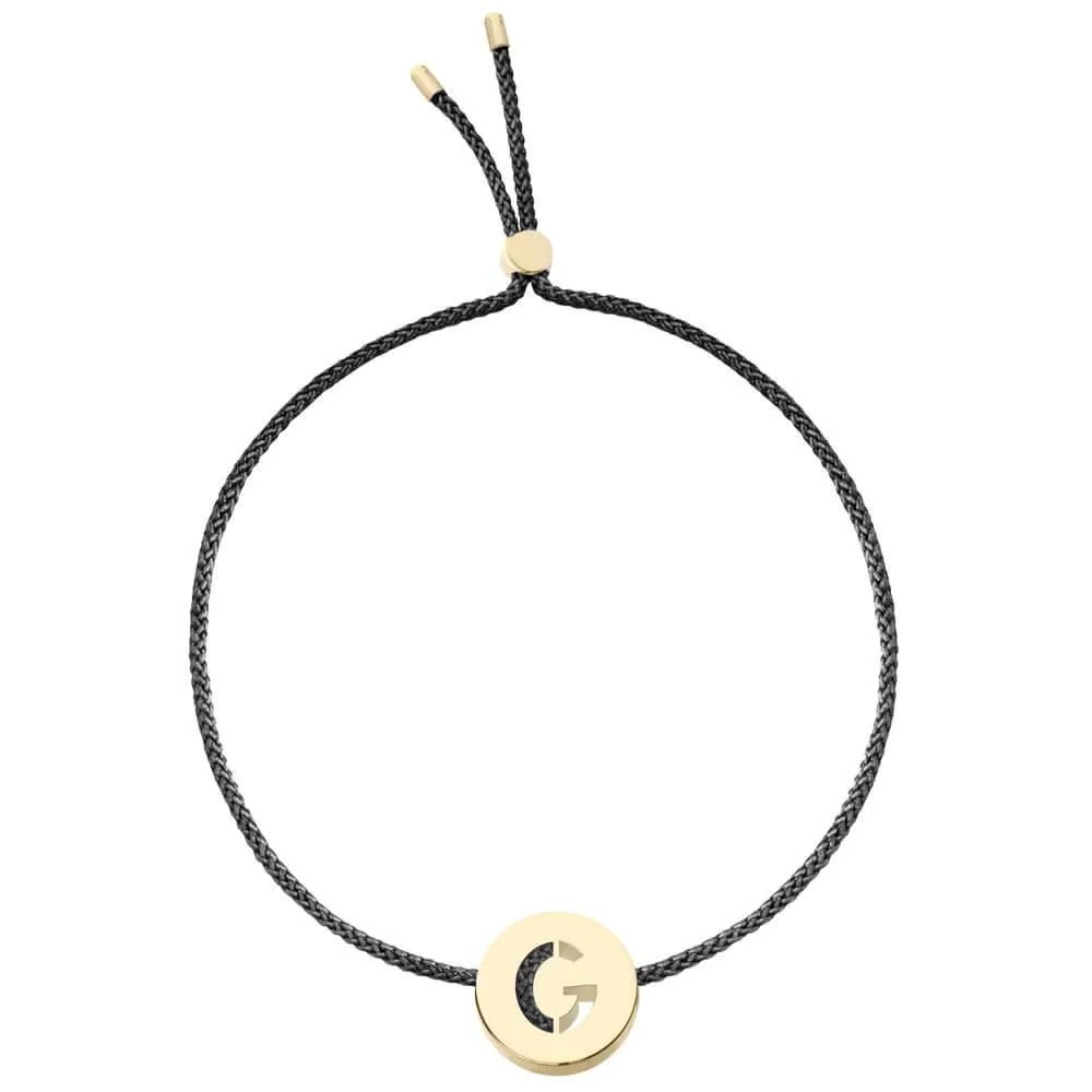 ABC's - G 18K Gold Plated Bracelet