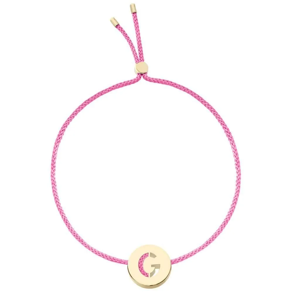 ABC's - G 18K Gold Plated Bracelet