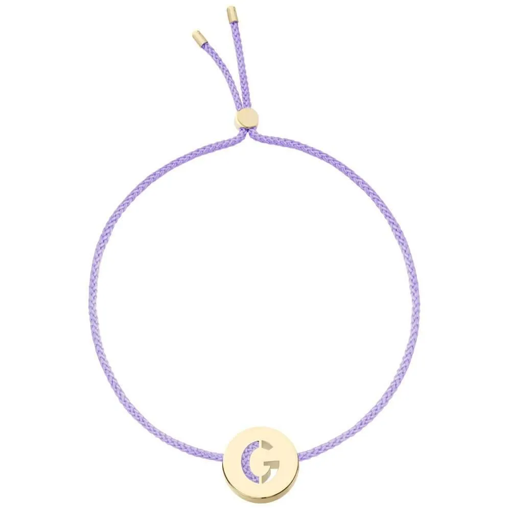 ABC's - G 18K Gold Plated Bracelet