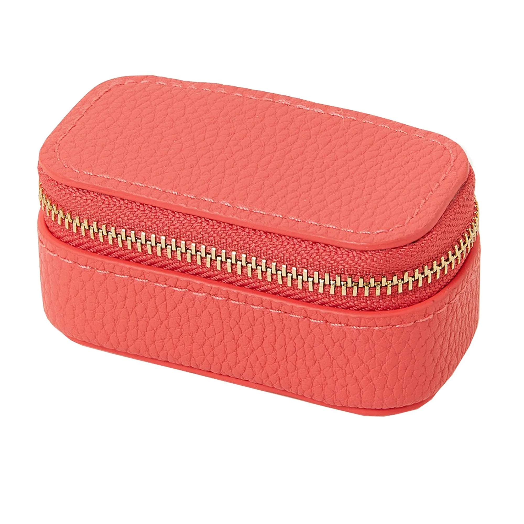 Accessorize London Women's Coral Micro Mini Jewllery Box