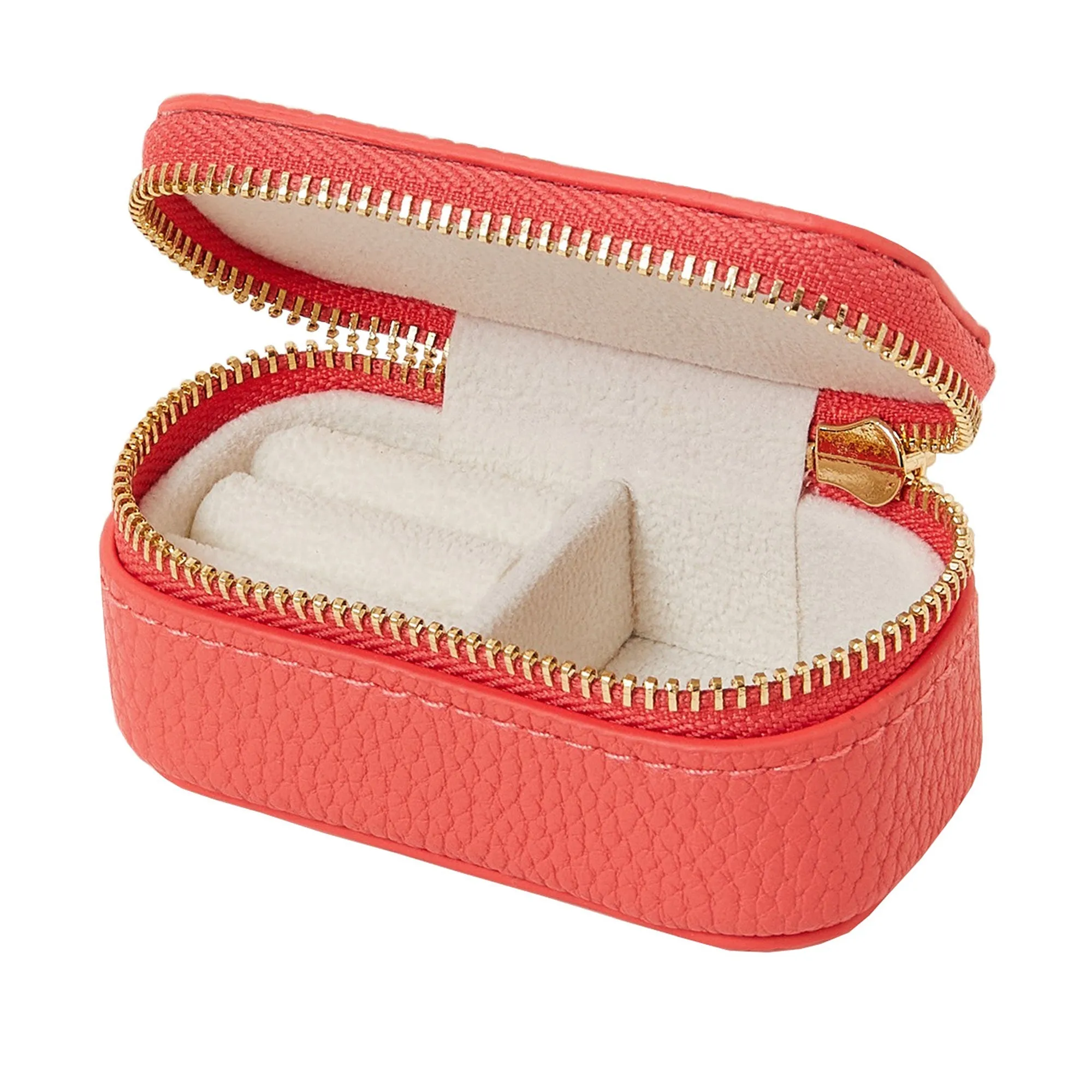 Accessorize London Women's Coral Micro Mini Jewllery Box