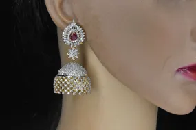 American Diamonds Jhumka