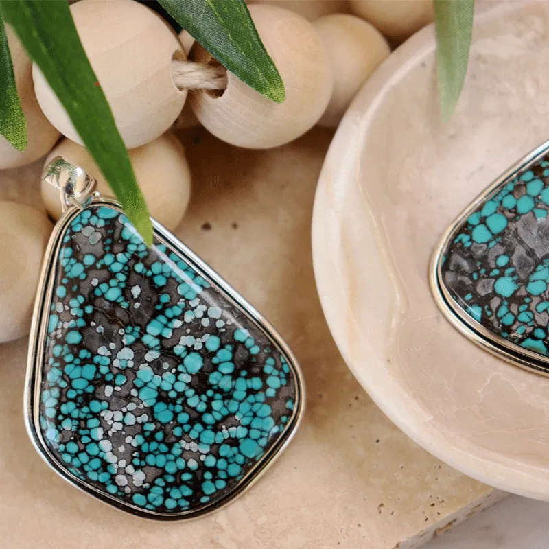 Arti Bohemian Turquoise Pendant - A