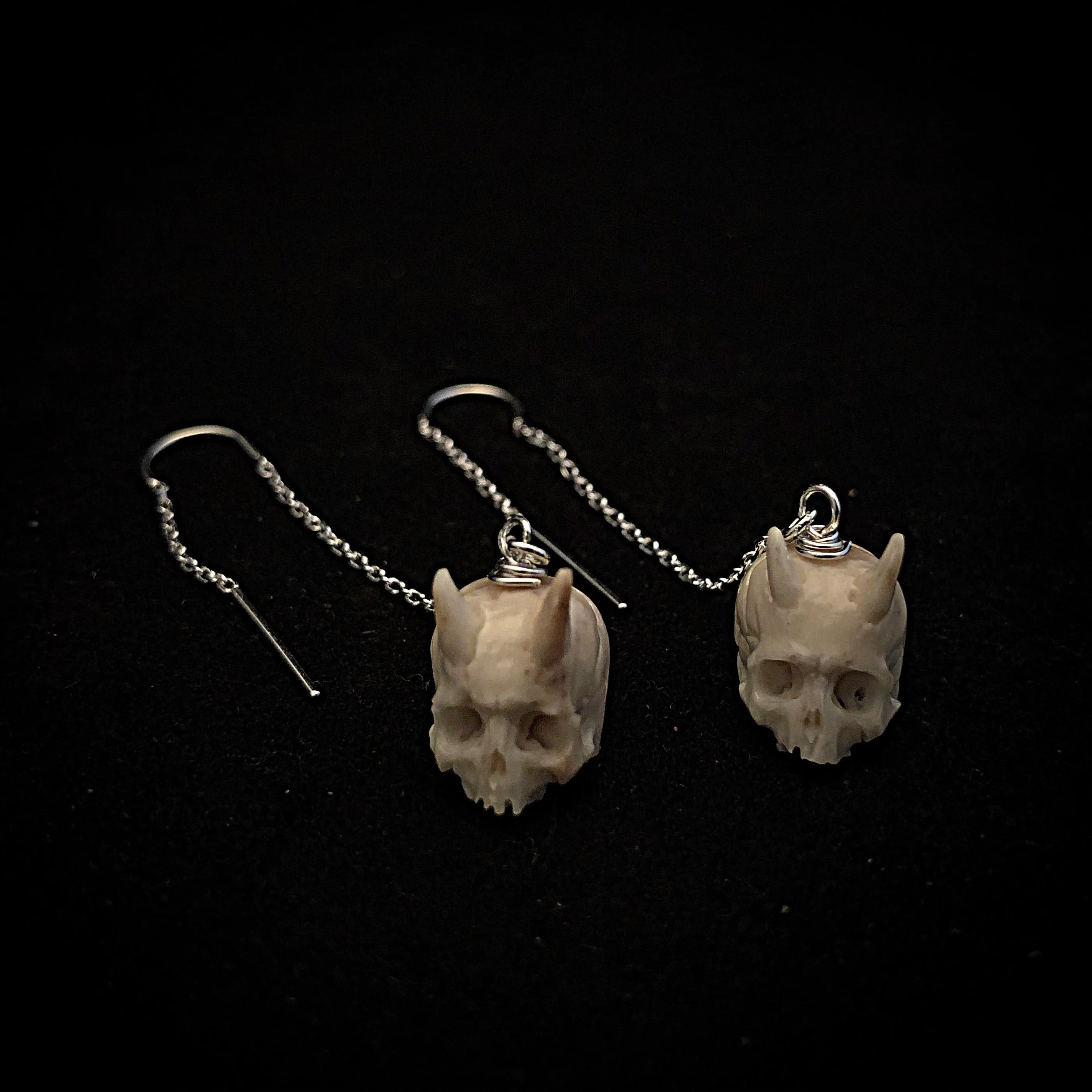 Azazel Skull Earrings