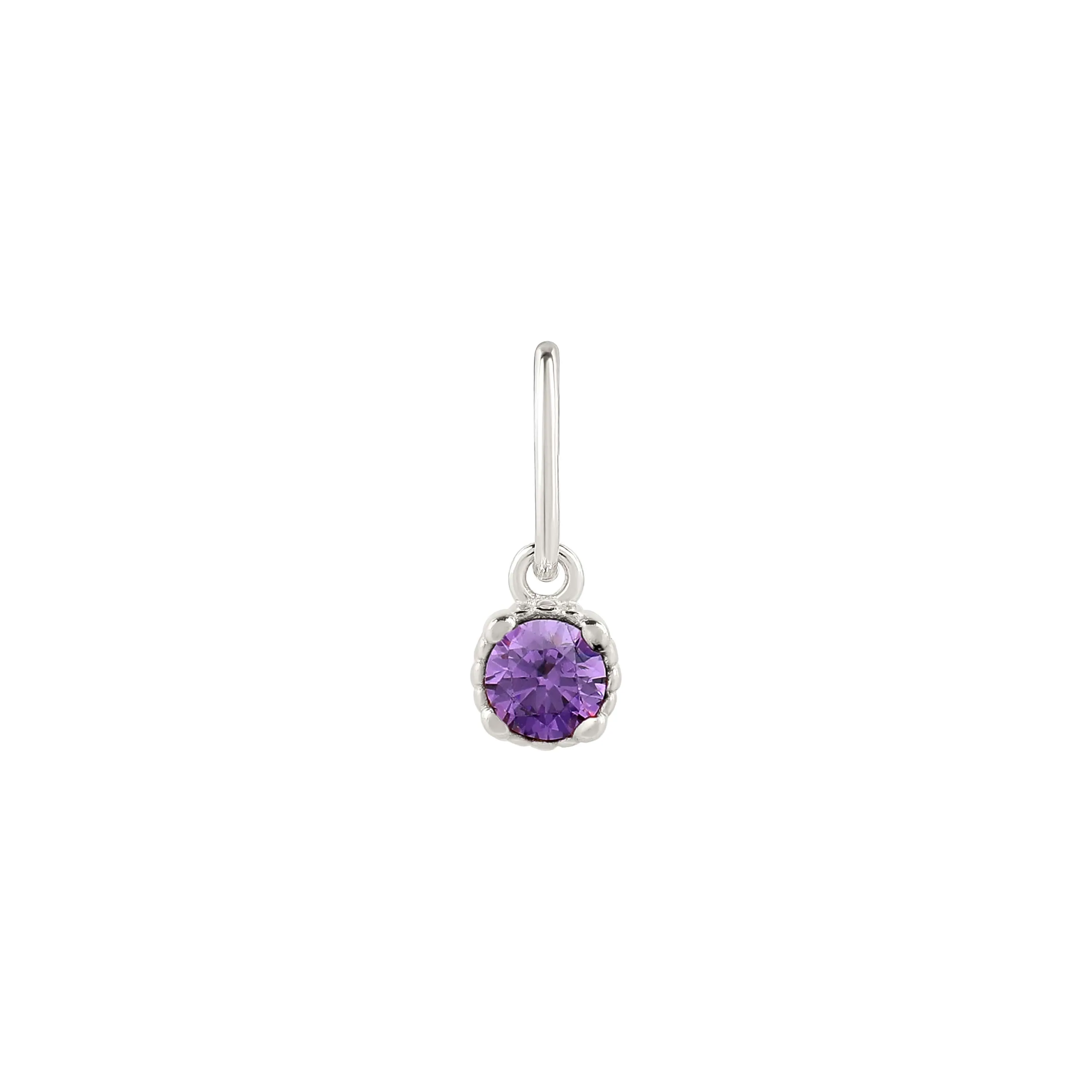 Birthstone Charm Pendant