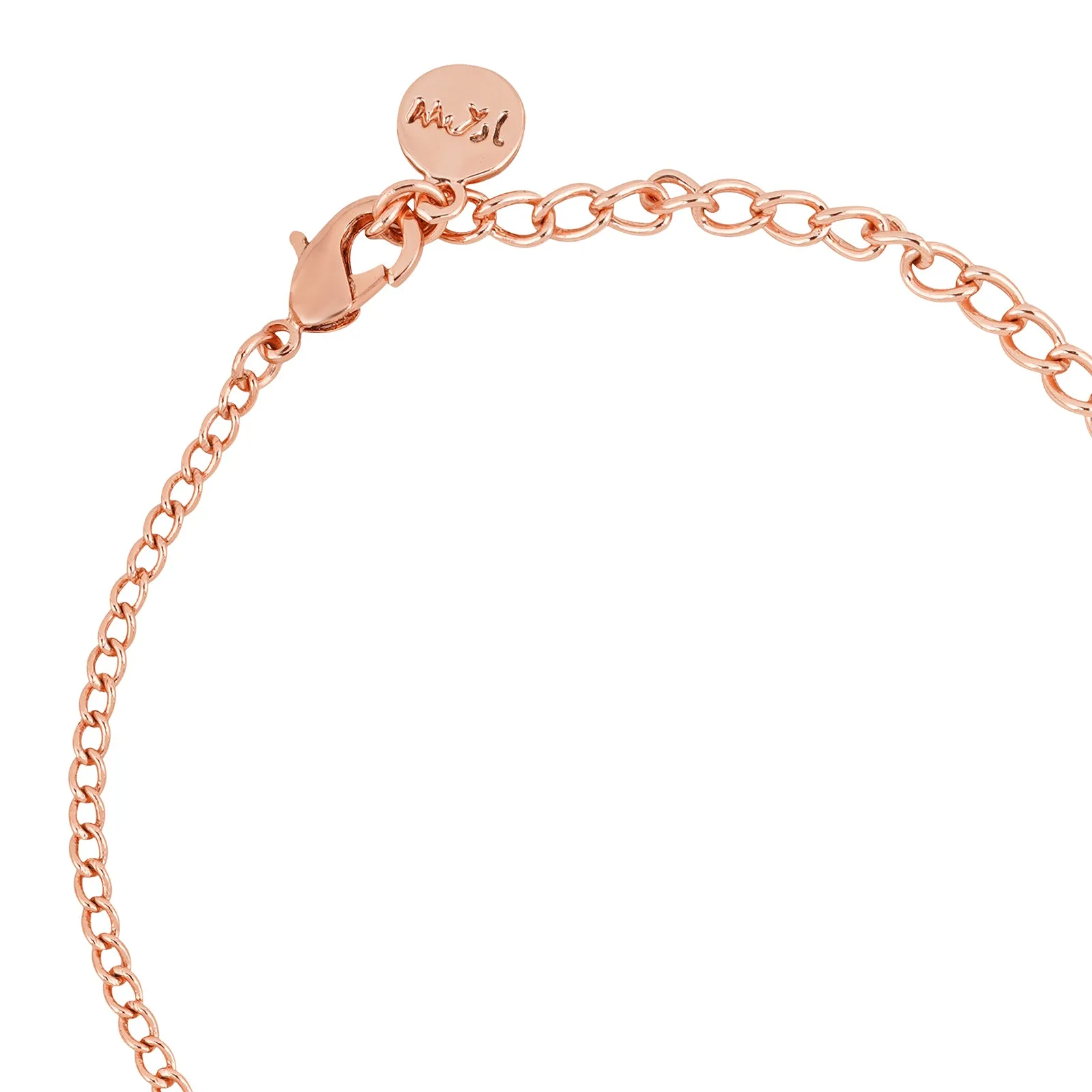 Blooming Rose Gold Bracelet Charm