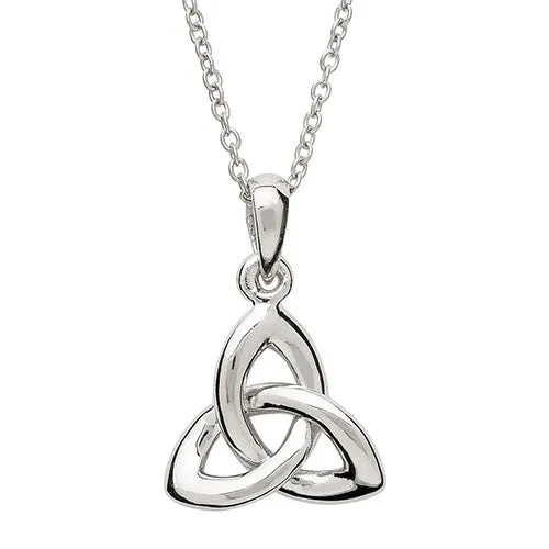 Celtic Trinity Knot Silver Necklace