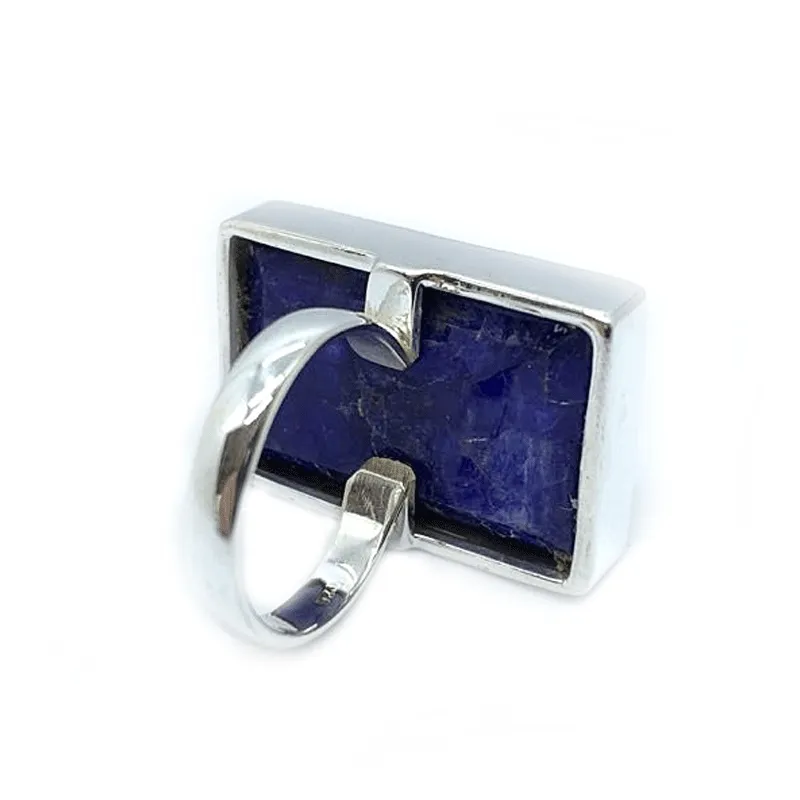 Codona Sapphire Quartz Rectangle Ring