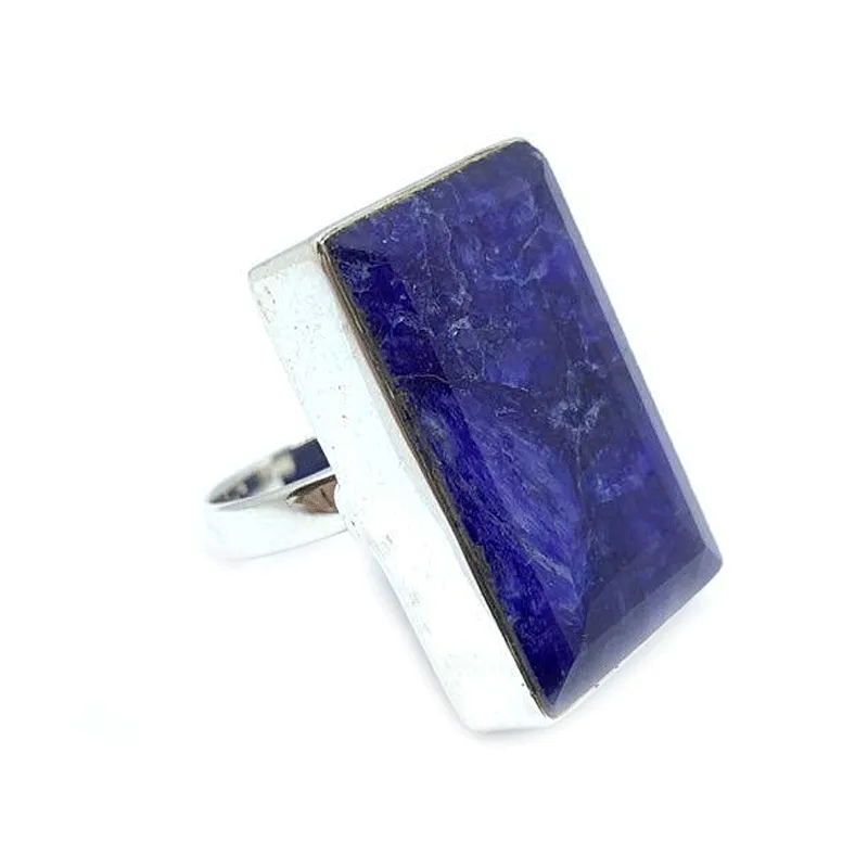 Codona Sapphire Quartz Rectangle Ring