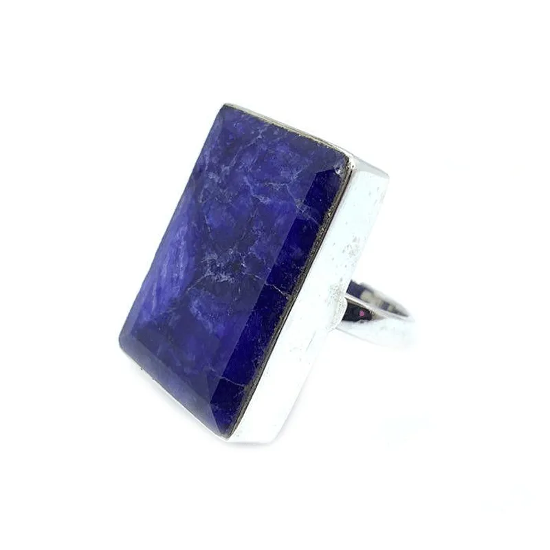 Codona Sapphire Quartz Rectangle Ring