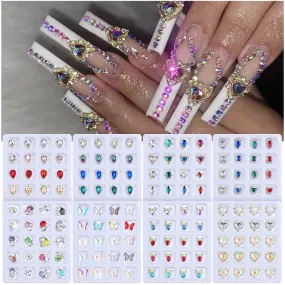 Crystal Jewellery 3D Charm 20pcs