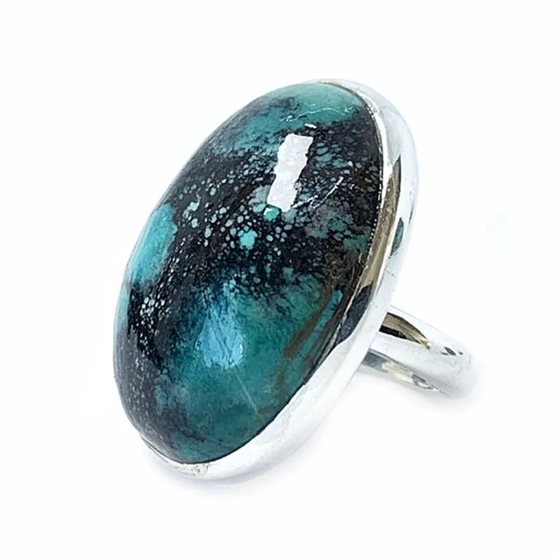 Dixie Turquoise Bohemian Ring (P)