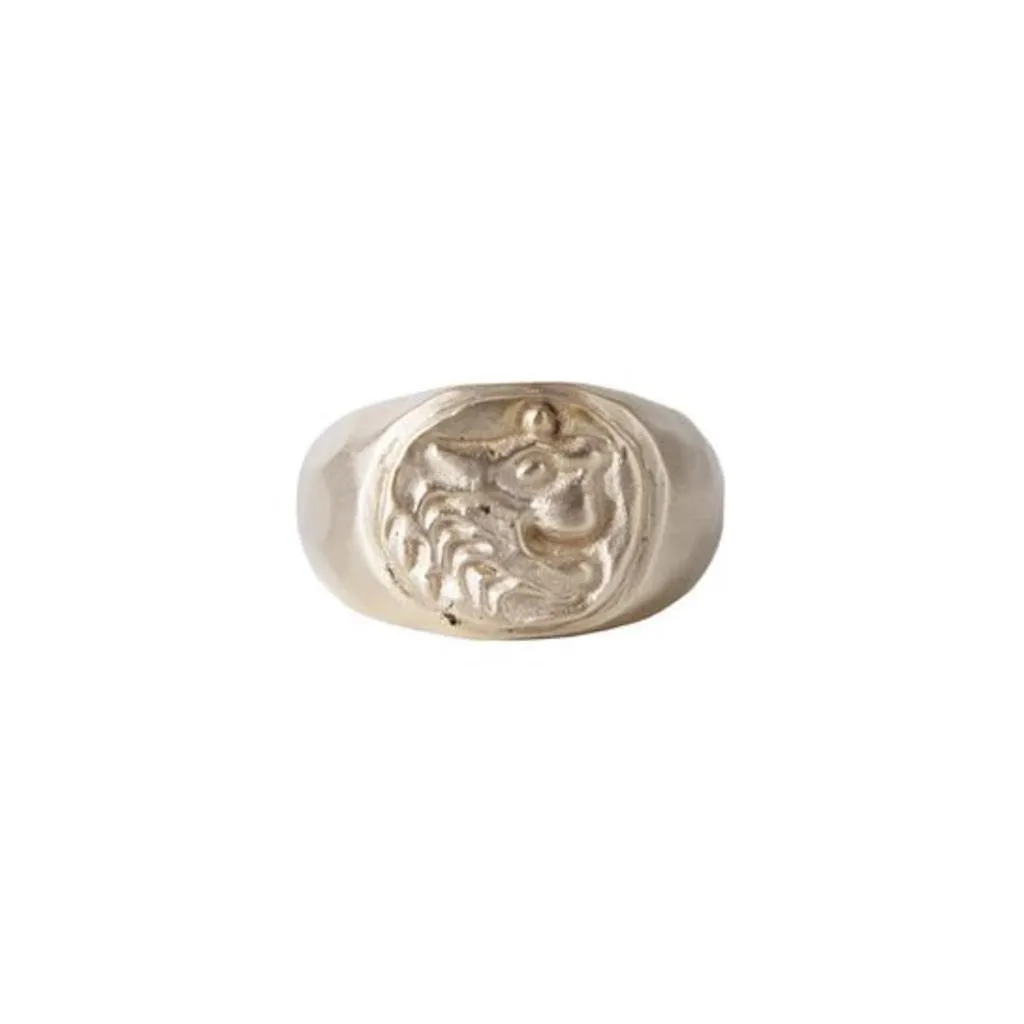 Fairley Aker Lions Signet Ring