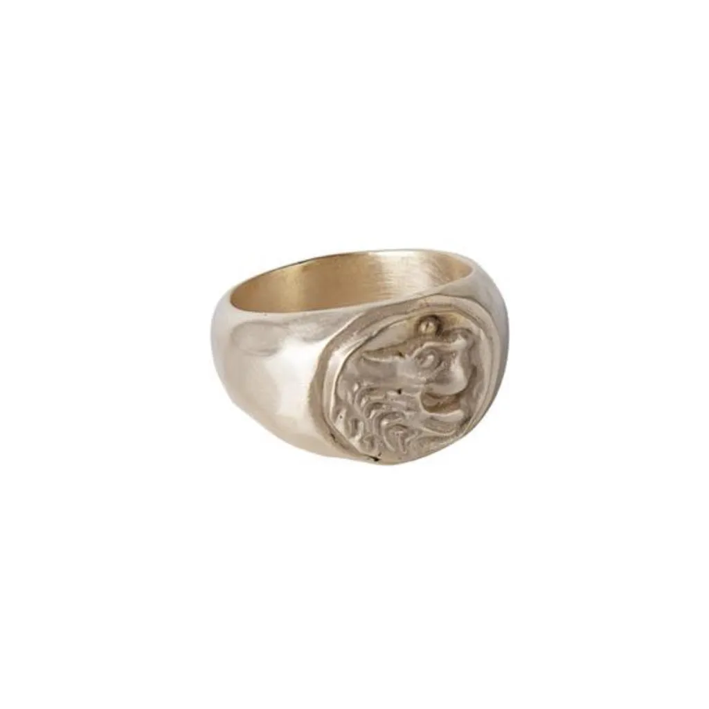 Fairley Aker Lions Signet Ring