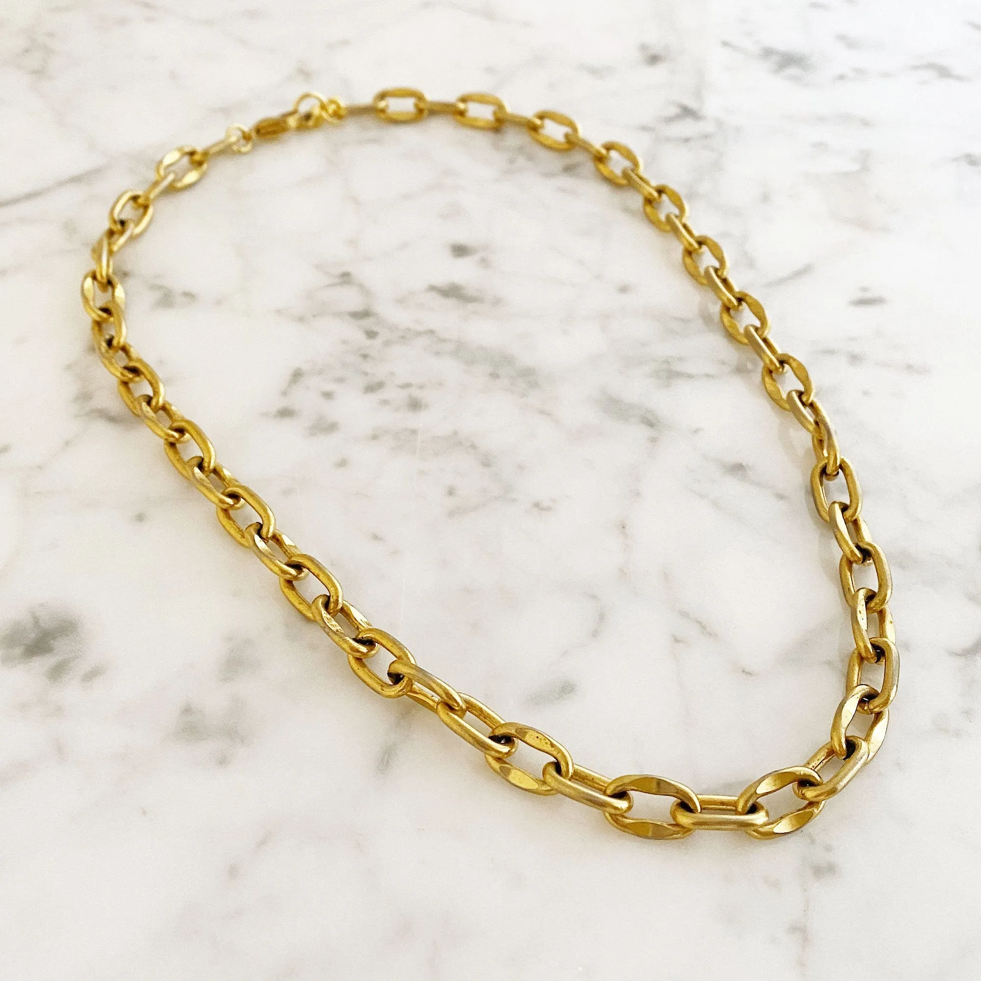 FIELDS gold link chain necklace