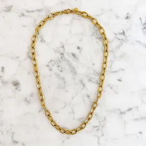 FIELDS gold link chain necklace