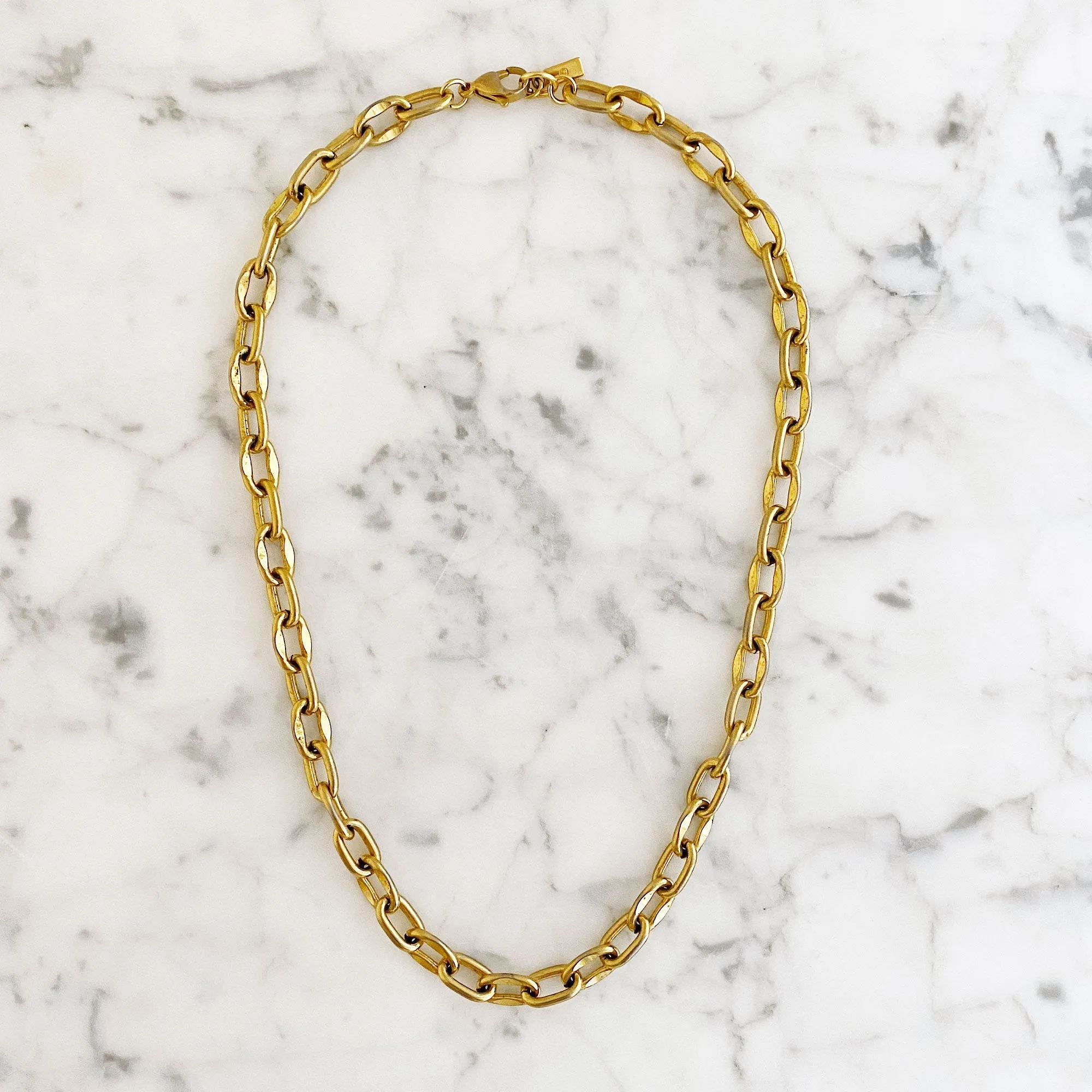 FIELDS gold link chain necklace