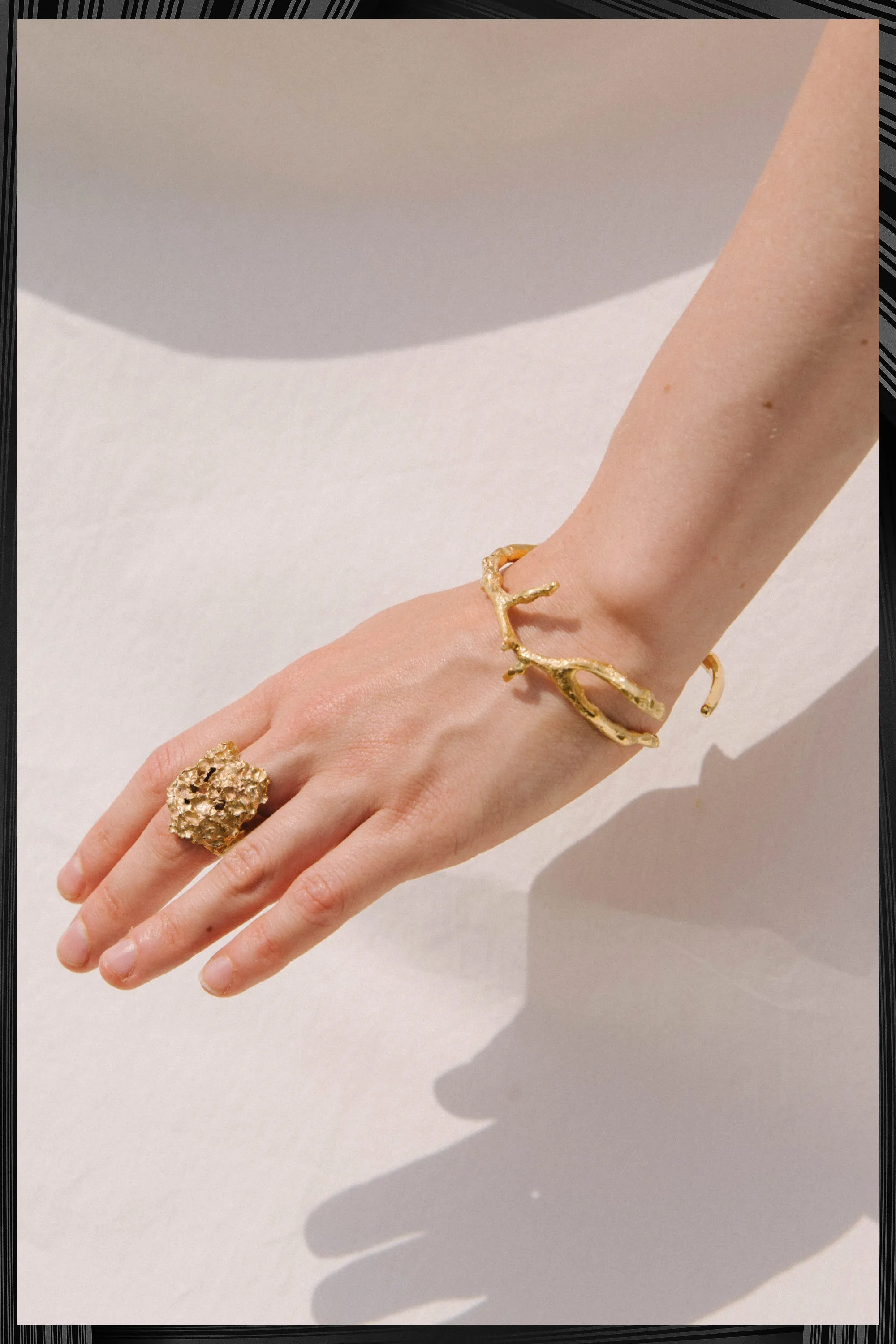 Gold Millefolium Ring | Free Delivery - Quick Shipping