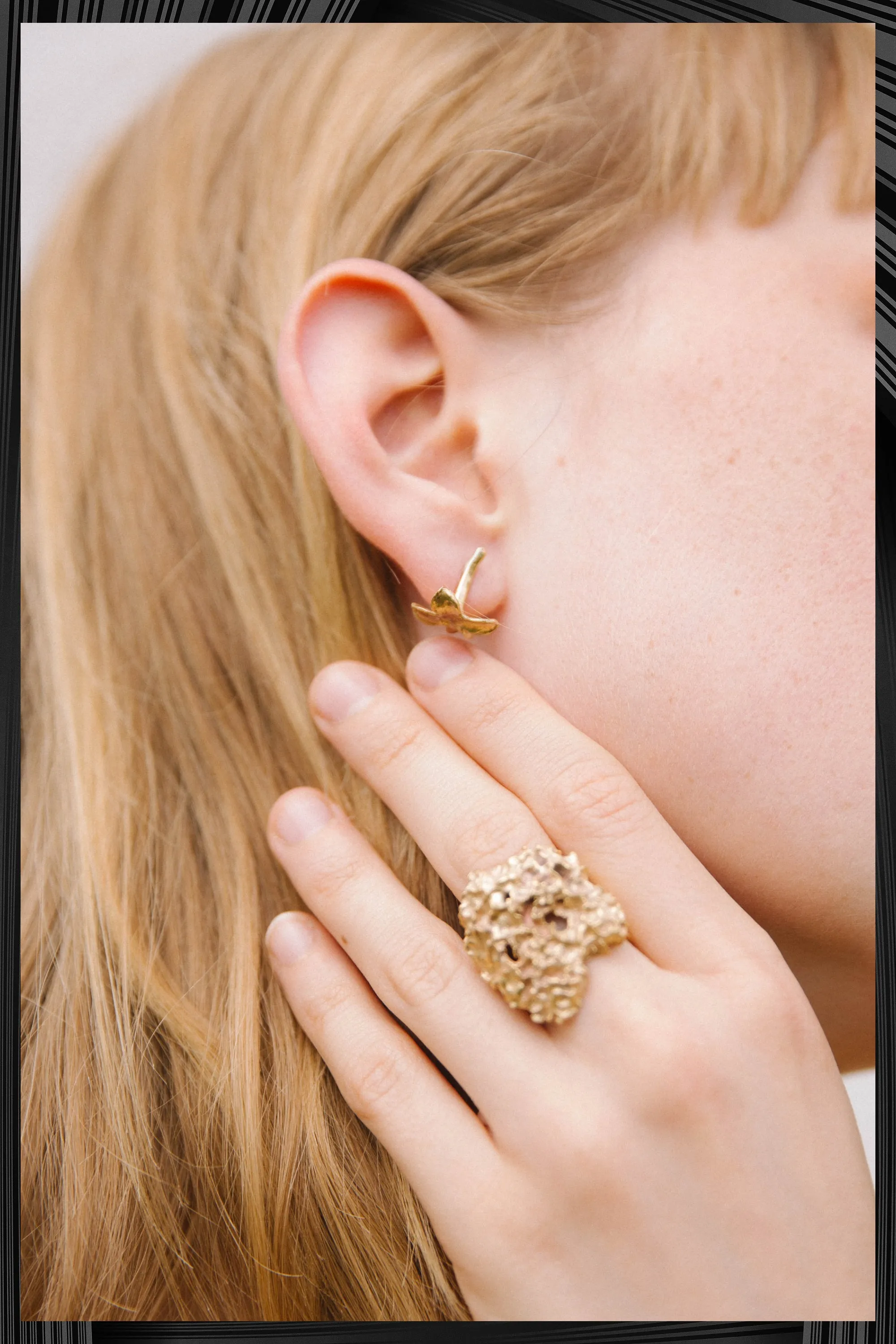 Gold Millefolium Ring | Free Delivery - Quick Shipping