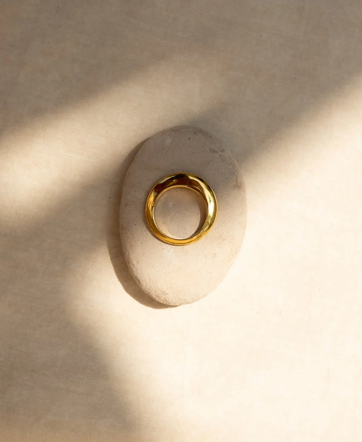 Gold-Vermeil ring / DISC