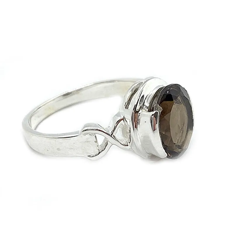 Harinie Smoky Quartz Boho Ring