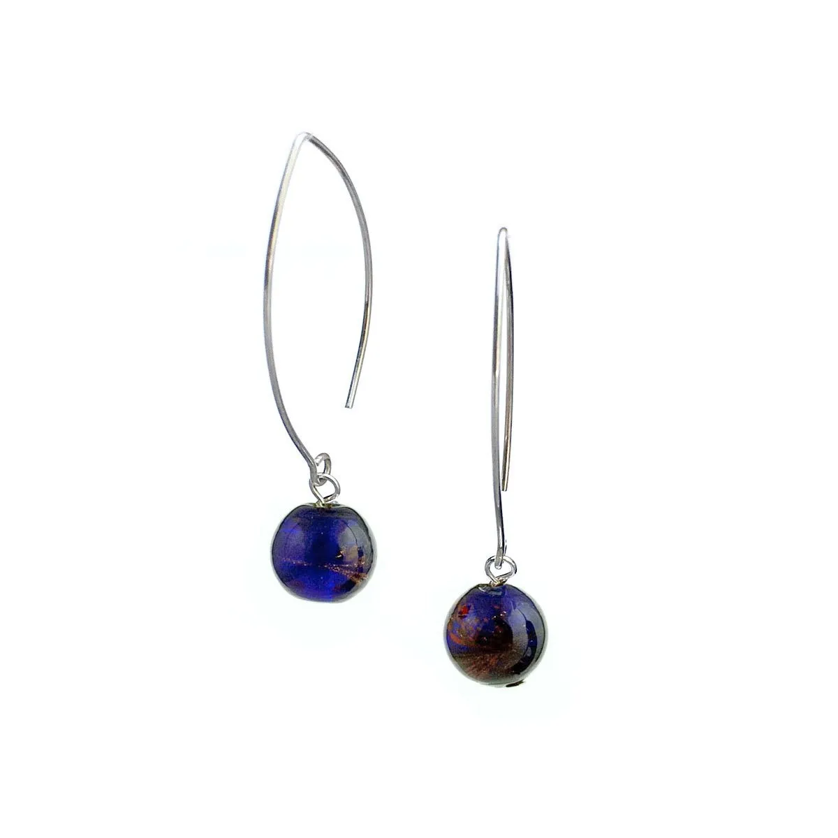 JANIS long sterling crystal earrings