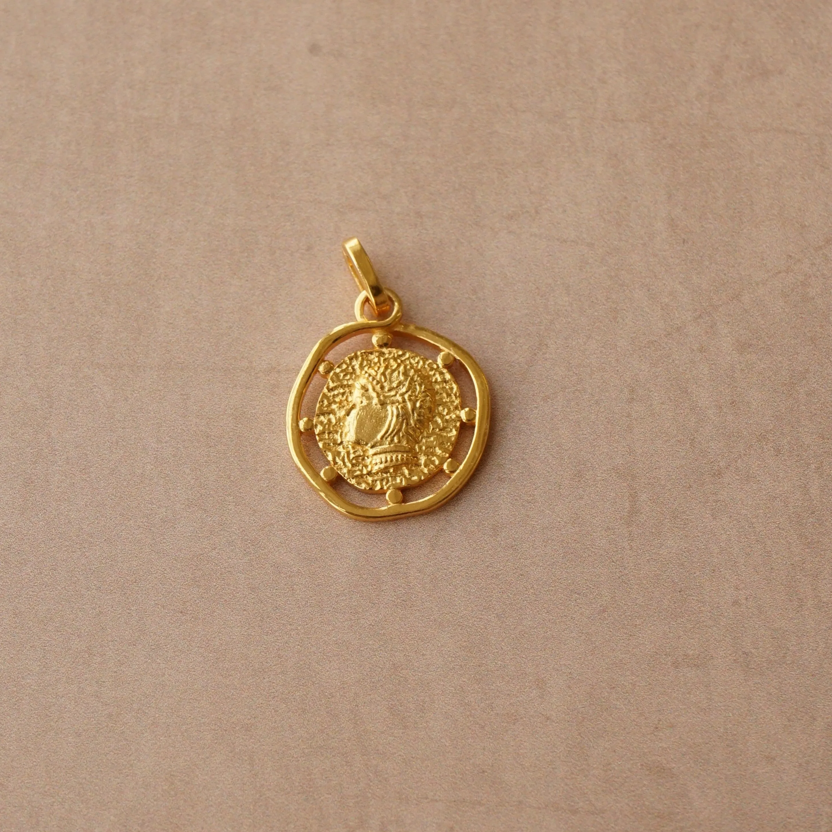 LUXE Medallion Coin Charm