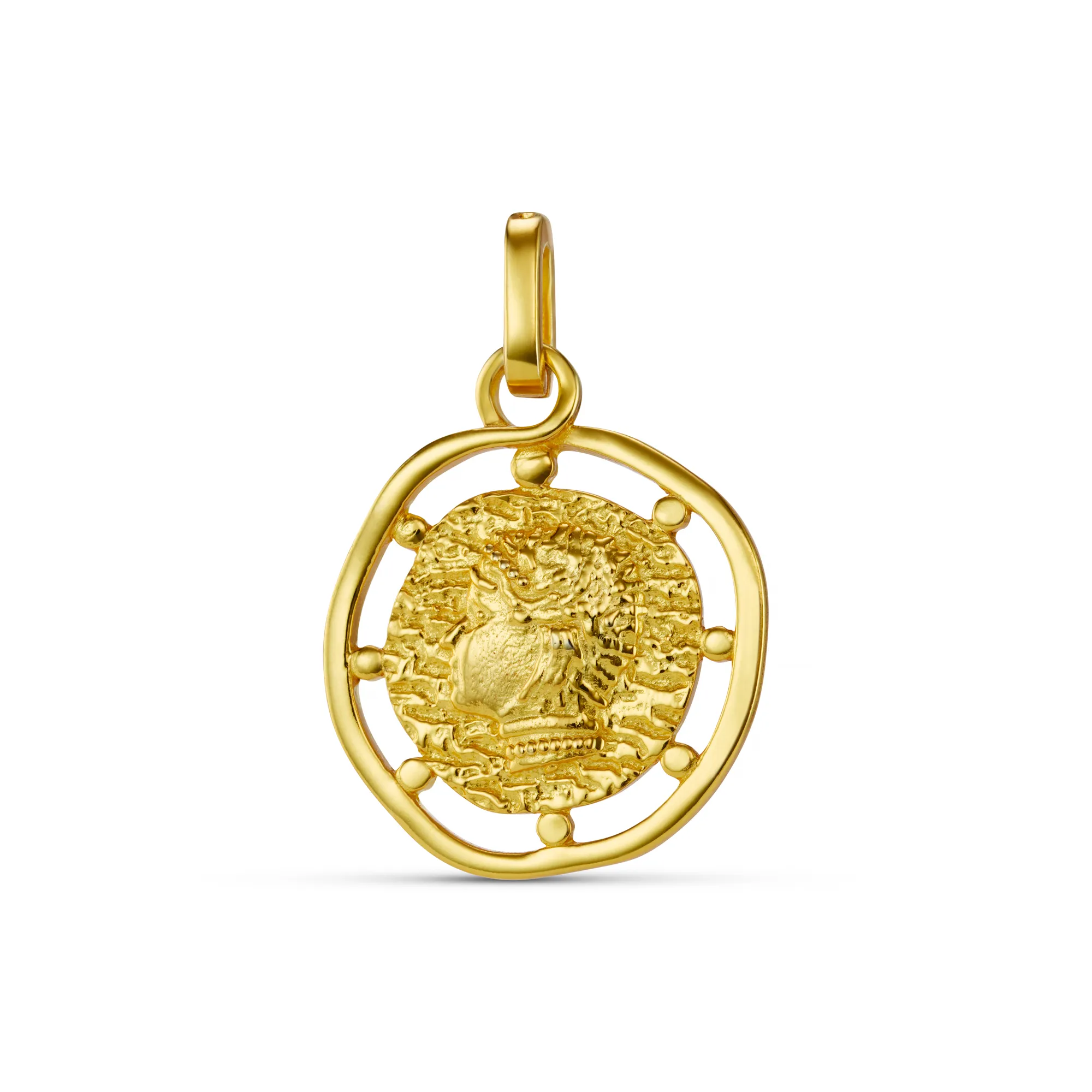 LUXE Medallion Coin Charm