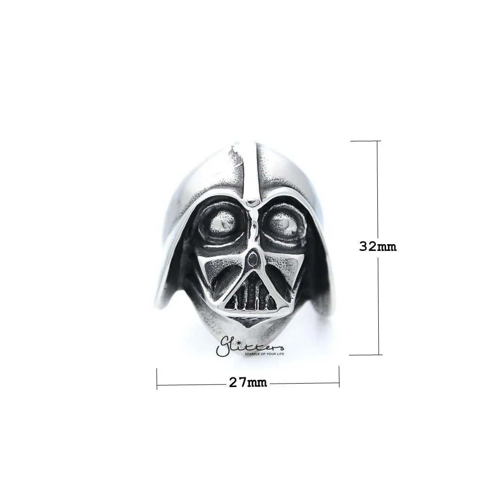 Men's Stainless Steel Darth Vader Casting Rings