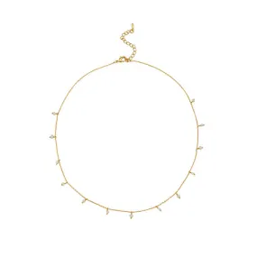 Pearl Petite Necklace - Gold