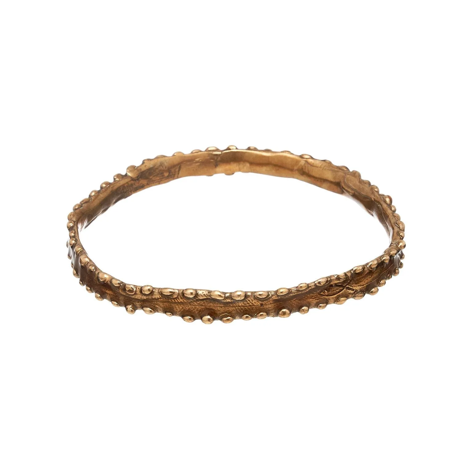 Pesci Che Volano Medusa Bronze Bangle