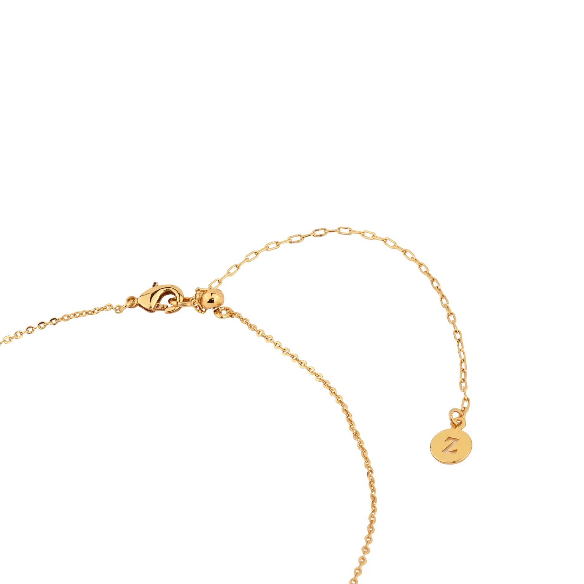 Real Gold-Plated Star Pendant Necklace