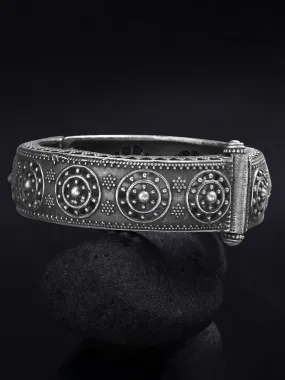 Rubans Oxidised Filigree Silver Plated Handcrafted Bracelet