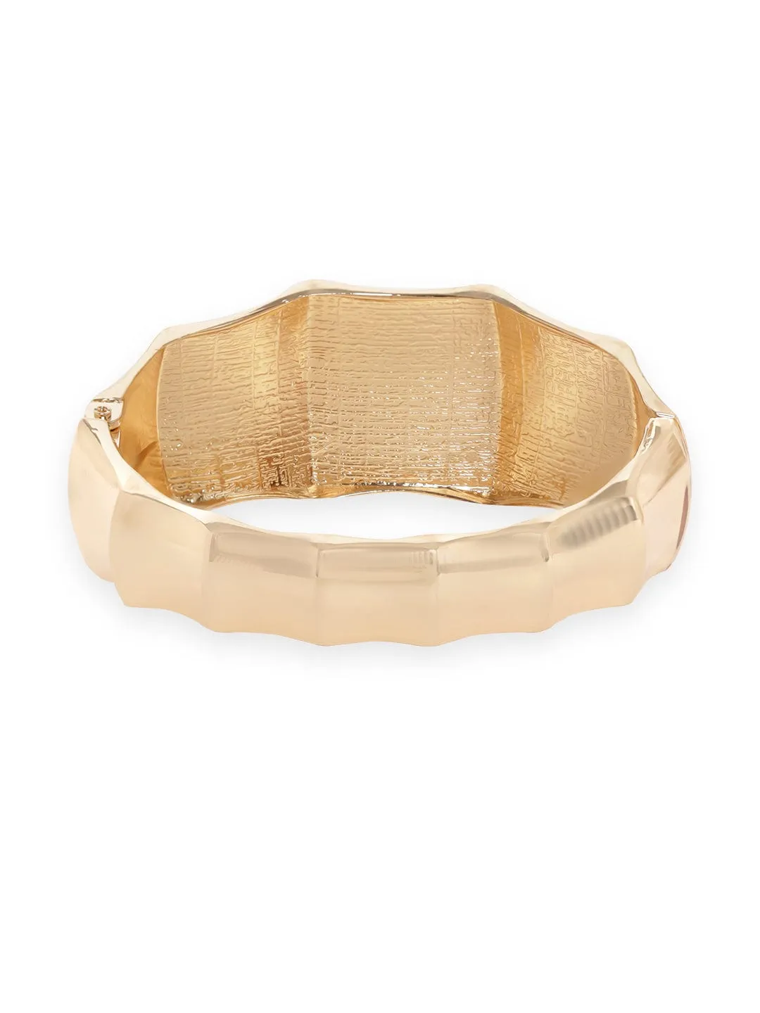 Rubans Voguish Gold Plated statement Party Wear Bracelet