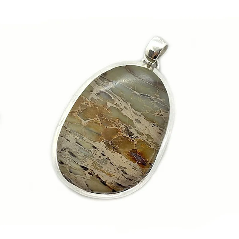 Sea Sediment Jasper Pendant