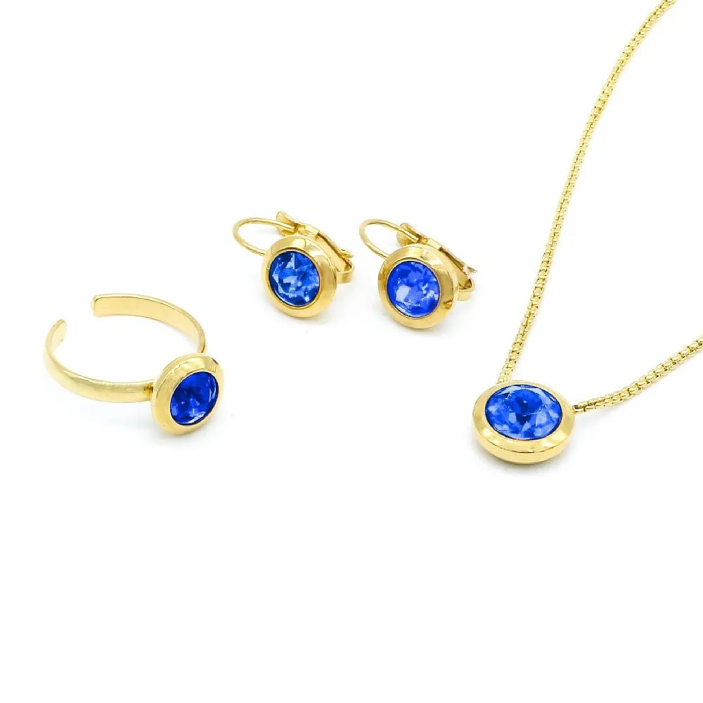 September Swarovski Birthstone Set