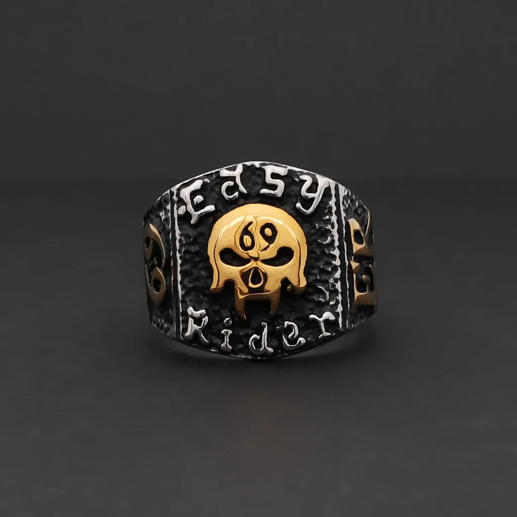 Stainless Steel Skull Ring