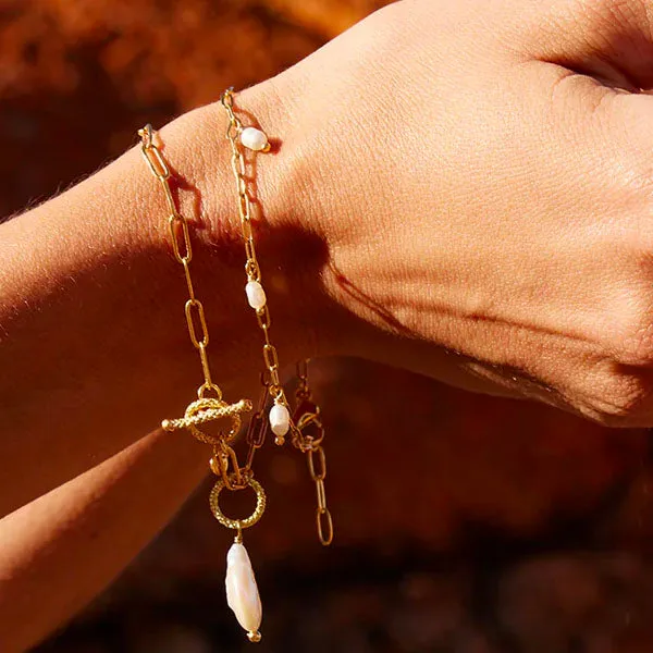 Sunkissed Fob Bracelet - Gold