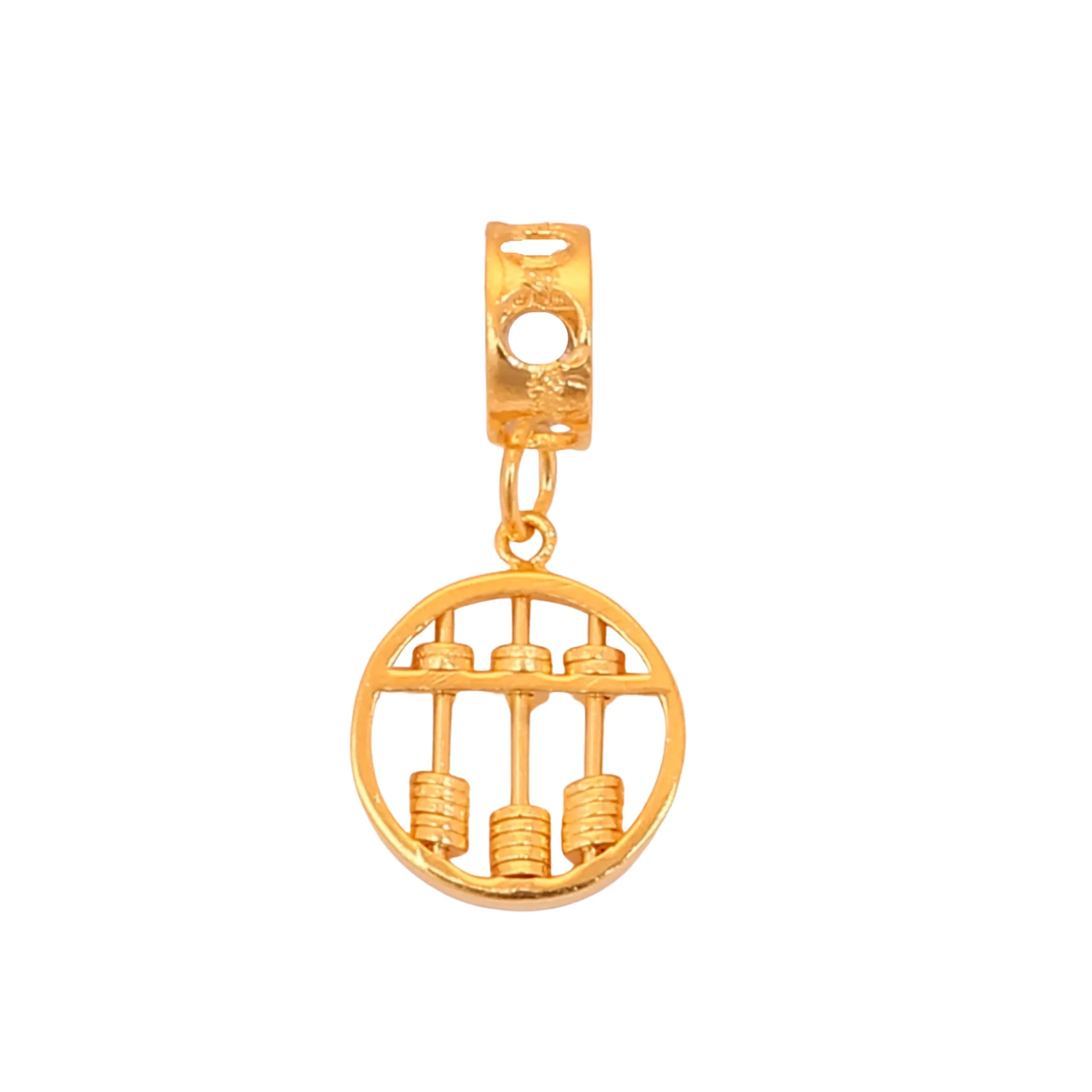 TAKA Jewellery 916 Gold Abacus Charm