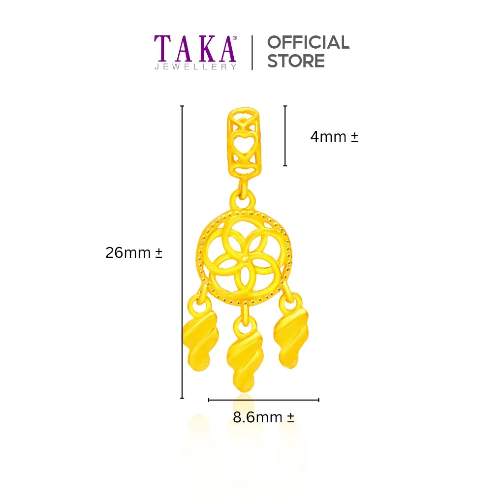 TAKA Jewellery 916 Gold Charm