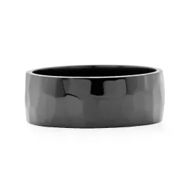 Textured Zirconium Ring