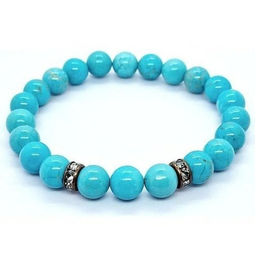 Turquoise Howlite Bracelet