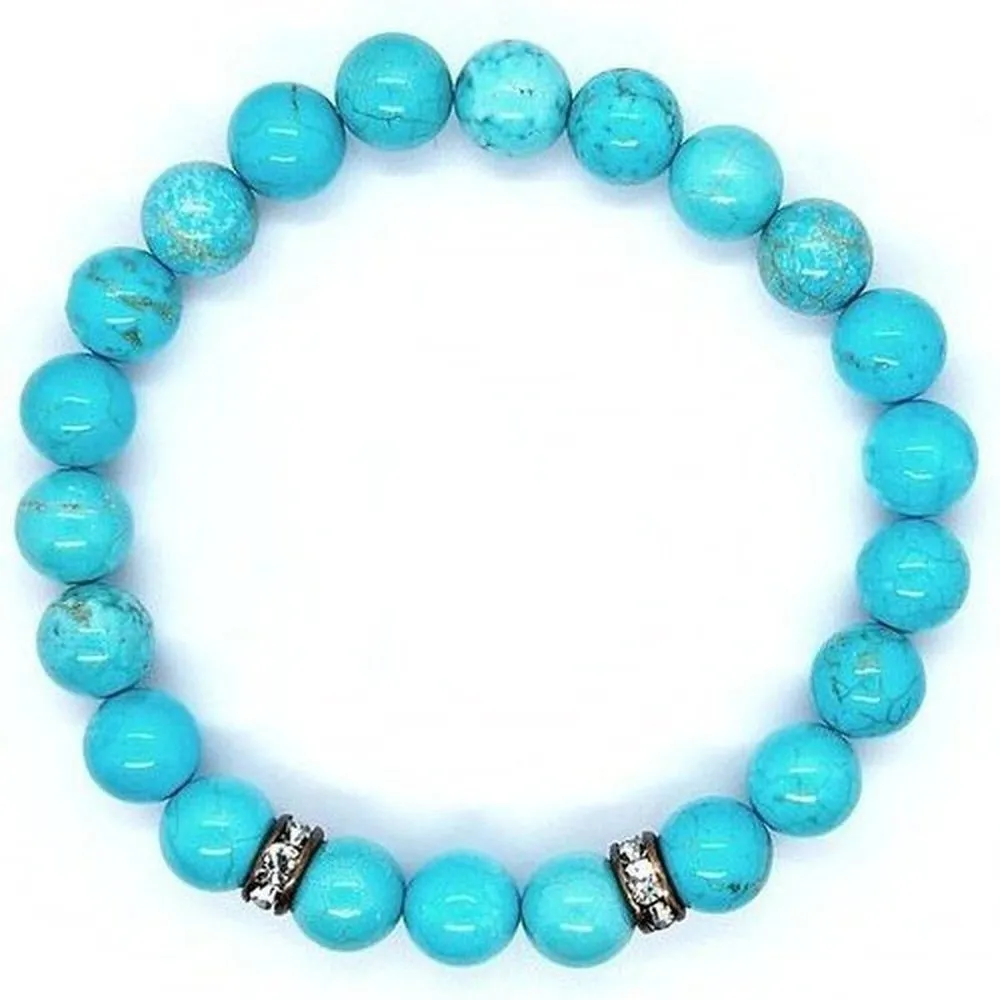 Turquoise Howlite Bracelet